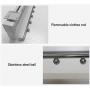 Extendable Wardrobe Pull Out Clothes Hanger Rail Organizer Rack (40cm)