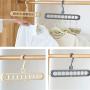 fly the sky 10PC Magic Hangers Closet Space Saving Hangers Multi Hangers Cascading Hangers Multifunctional Hangers Space Saver Hangers