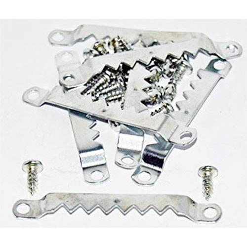 888 Corp Extra Fine Finish Sawtooth Hangers Large with Screws 100 Pack