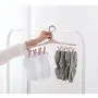 HJYPYJ Magic Hanger,Household PP Multi-Clip Folding Hanger,Durable Space-Saving Organizer Hangers, Not Easily Deformed/Beige / 20 pcs HJYPYJ Magic Hanger,Household PP Multi-Clip Folding Hanger,Durable Space-Saving Organizer Hangers, Not Easily Deformed/Beige / 20 pcs