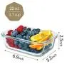 Bayco 10 Pack Glass Meal Prep Containers, 24oz Glass Food Storage Containers with Lids, Airtight Glass Lunch Bento Boxes, BPA-Free & FDA Approved & Leak Proof (10 lids & 10 Containers) Bayco 10 Pack Glass Meal Prep Containers, 24oz Glass Food Storage Containers with Lids, Airtight Glass Lunch Bento Boxes, BPA-Free & FDA Approved & Leak Proof (10 lids & 10 Containers)