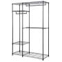 PNPGlobal 48&quotx18&quotx71" Closet Organizer Garment Rack Portable Clothes Hanger Home Shelf