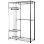 PNPGlobal 48&quotx18&quotx71" Closet Organizer Garment Rack Portable Clothes Hanger Home Shelf