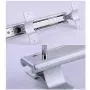 Extendable Wardrobe Clothes Hanger Rail Pull Out Clothes Storage Rod for Wardrobe Depth of 9.6/12/14/17.7inches (Size : 355mm/14inch) Extendable Wardrobe Clothes Hanger Rail Pull Out Clothes Storage Rod for Wardrobe Depth of 9.6/12/14/17.7inches (Size : 355mm/14inch)