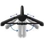 SALAV GS18-DJ/120 White Performance Series Garment Steamer with Folding Hanger