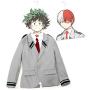 St.Mandyu My Hero Academia Clothes Hangers Hanging Door Sign Cosplay Themed Party Supplies Bakugou Katsuki/Izuku Midoriya Deku/Todoroki Shoto(H01)