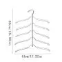 HJYPYJ Magic Hanger,Five Storage Multifunction Magical Hangers,Household Stainless Steel + Sponge Hanger,Space-Saving Organizer Hangers, Strong Bearing Capacity/White / 5 pcs HJYPYJ Magic Hanger,Five Storage Multifunction Magical Hangers,Household Stainless Steel + Sponge Hanger,Space-Saving Organizer Hangers, Strong Bearing Capacity/White / 5 pcs
