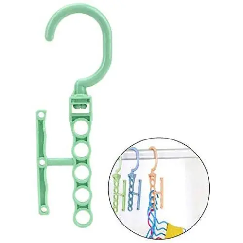 AYOPV Hanger Laundry Dry Rack Clothes Hanger Wardrobe Organization Windproof Home Storage Household Buckle Anti-Slip Multilayer