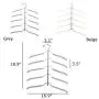 In kds Space Saver Hangers Wardrobe Clothes Closet Stainless Steel Magic Storage Organizer Random Clour 2pcs