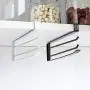 Hot Sale!DEESEE(TM)????????Kitchen Storage Rack Cupboard Hanging Hook Hanger Chest Storage Organizer Holder (White)