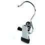 HANGERWORLD 25 Chromed Metal Non-Slip Single Clip Accessory Coat Clothes Hangers Scarves Hats Gloves Boots HANGERWORLD 25 Chromed Metal Non-Slip Single Clip Accessory Coat Clothes Hangers Scarves Hats Gloves Boots