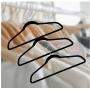 10PCS Non-Slip Velvet Hangers Suit Hanger Ultra Thin Space Saving 360 Degree Swivel Hook Strong and Durable Clothes Hanger