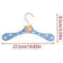 Xiton 3PCS Cartoon Animal Pattern Hanger Wooden Coat Hangers Space-Saving Clothes Hangers Non-Slip Clothes Hangers for Hanging Kids and Babys Coats Bags Toys