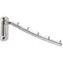 1/2 Pcs Folding Wall Mounted Clothes Hanger Rack, Floor Stainless Steel Clothing Hanging Clothes Hook with Swing Arm Holder Heavy Duty Drying Rack (1-Pack) 1/2 Pcs Folding Wall Mounted Clothes Hanger Rack, Floor Stainless Steel Clothing Hanging Clothes Hook with Swing Arm Holder Heavy Duty Drying Rack (1-Pack)