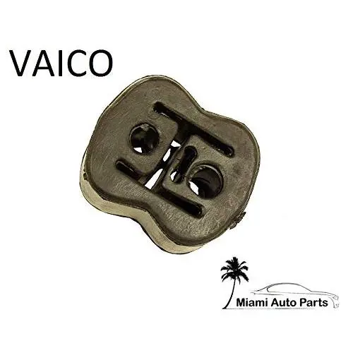 Mercedes W210 E320 Set of 2 Muffler Hangers Rear Vaico 2104920744 Mercedes W210 E320 Set of 2 Muffler Hangers Rear Vaico 2104920744