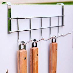 Hot Sale!DEESEE(TM)????????Stainless Steel 5 Hooks Clothes Door Bathroom Hanger hanging Loop Organizer