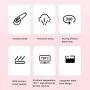 Rxan Household Handheld Hanging Iron Portable Iron Electric Garment Steamer Mini Ironing Machine for Home Travel Fast Heat
