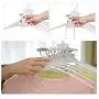 WINOMO Rotary Folding Clothes Hanger Foldable Hangers Hook Anti-Skid Drying Racks