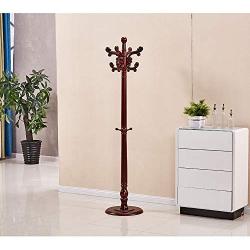 COAT RACK European Solid Wood Floor Home Bedroom Living Room Simple Hanger Clothes Storage Rack H70.86 Inches