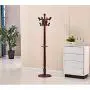 COAT RACK European Solid Wood Floor Home Bedroom Living Room Simple Hanger Clothes Storage Rack H70.86 Inches