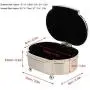 Cimenn Rings Storage Box, Classic Retro Crown Jewelry Collection Case Organizer Cimenn Rings Storage Box, Classic Retro Crown Jewelry Collection Case Organizer