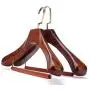 LWZY Hangers vintage solid wood coat hanger/clothes shop clothes hanger/wooden coat rack pack of 3-A