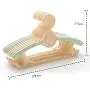 Clothes Hangers Childrens Hanger Baby Hanger Small Multifunctional Infant Retractable Drying Rack Plastic Hangers Indoor Airer (Color : A, Size : Pack of 10)