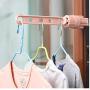 5pcs Random Color Hangers Window Frame HangerRetractable IndoorSpace Saver Clothes Hangers Drying Rack Drying Rack Decoration