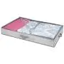 mDesign Soft Fabric Under Bed Storage Organizer Holder Bag for Clothing, Accessories, Linen - Easy-View Top Panel, Attached 2-Way Zippered Lid, Side Handles - Gray mDesign Soft Fabric Under Bed Storage Organizer Holder Bag for Clothing, Accessories, Linen - Easy-View Top Panel, Attached 2-Way Zippered Lid, Side Handles - Gray