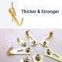 DSMY 270 pcs Picture Hangers kit, Photo Frame Hooks, Picture Hanging kit, Heavy Duty Wall Hooks - 14 Models