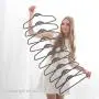 MIZGI Upgraded Cascading Velvet Hangers - 50 Pack Heavyduty Non Slip Hangers with Cascading Hooks Gray - Copper/Rose Gold Hooks,Space Saving Clothes Hangers for Pants,Coat,Shirts,Suits,Dress MIZGI Upgraded Cascading Velvet Hangers - 50 Pack Heavyduty Non Slip Hangers with Cascading Hooks Gray - Copper/Rose Gold Hooks,Space Saving Clothes Hangers for Pants,Coat,Shirts,Suits,Dress