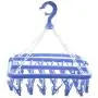 lliang Hangers 32 Clips Multifunctional Folding Socks Cloth Hanger Rack Clothespin Clothes Drying Rack Sock Panties Storage Hanger lliang Hangers 32 Clips Multifunctional Folding Socks Cloth Hanger Rack Clothespin Clothes Drying Rack Sock Panties Storage Hanger