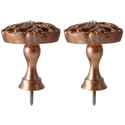 uxcell Curtain Tieback Hooks Zinc Alloy Vintage Copper Tone Tassel Drapery Holder Window Holdback Wall Hook Clothes Hangers 2pcs