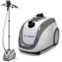 PurSteam - 2019 Official Partner of Fashion - Full Size Steamer for Clothes, Garments, Fabric - Professional Heavy Duty - 4 Steam Levels Producing Perfect Continuous Steam