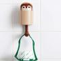 DOITOOL Cartoon Squirrel Wall Plug Hook Hanging Key Hook Wall Clothes Hanger for Kitchen Bathroom Coat Hat (Brown)