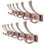 WEBI Wall Mounted Coat Rack with 6 Hooks for Hanging Coats,23-5/8 Coat Hanger Wall Mount Hook Rack Wall Hanger for Jacket,Hats,Clothes,Antique Copper,2 Packs WEBI Wall Mounted Coat Rack with 6 Hooks for Hanging Coats,23-5/8 Coat Hanger Wall Mount Hook Rack Wall Hanger for Jacket,Hats,Clothes,Antique Copper,2 Packs