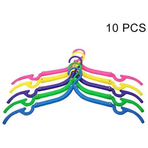 Baovery 5/10/20pcs Portable Clothes Hanger Foldable Clothes Drying Rack for Travel Baovery 5/10/20pcs Portable Clothes Hanger Foldable Clothes Drying Rack for Travel