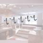 Tiberham Coat Hook Rack, Stainless Steel 5 Hook Storage Organizer Rack, Wall Mounted Hat Coat Towel Hook Rail Bar, Dress Robe Hanger Clothes Key Holder Hook for Door Kitchen Bathroom Bedroom Closet