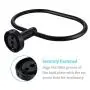 Matte Black Towel Ring, Angle Simple Stainless Steel Swivel Hand Towel Holder, Bathroom Face Towel Hanger 7.8 Inch Matte Black Towel Ring, Angle Simple Stainless Steel Swivel Hand Towel Holder, Bathroom Face Towel Hanger 7.8 Inch