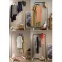 LE JUE Single Hanger Rack Clothes Garment Rack (White)