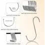 SumDirect 15Pcs 5 7/10 Inch Extra Large S Hooks, Heavy Duty S Shaped Hooks for Hanging Apparel Kitchenware Utensils Plants Towels Gardening Tools (15pcs) SumDirect 15Pcs 5 7/10 Inch Extra Large S Hooks, Heavy Duty S Shaped Hooks for Hanging Apparel Kitchenware Utensils Plants Towels Gardening Tools (15pcs)