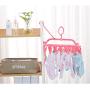 DFYYQ Sock Dryer,Folding Drying Racks, Windproof Household Hangers, Socks Racks, Clothes Hanging Storage Artifacts (Color : Green)
