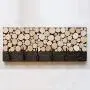 Cxjff Wall Coat Rack Clothes Hat Hanger Holder Hooks Wood Mediterranean Style, Brown, 3 (Color : Brown, Size : 68x2.5x40CM) Cxjff Wall Coat Rack Clothes Hat Hanger Holder Hooks Wood Mediterranean Style, Brown, 3 (Color : Brown, Size : 68x2.5x40CM)