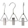 Aligle Energy Chrome Steel Heavy Duty Hanger Clips Hooks Portable Laundry Hook 360° Swivel Joint triangle Hooks Metal Clip For Laundry Drying Hanging Organizer of Boots Shoes Closet 5 Pcs Aligle Energy Chrome Steel Heavy Duty Hanger Clips Hooks Portable Laundry Hook 360° Swivel Joint triangle Hooks Metal Clip For Laundry Drying Hanging Organizer of Boots Shoes Closet 5 Pcs