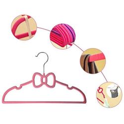 vividesire 10PCS Butterfly Flocking Clothes Hanger,Bend Freely No Deformation Cute Hanger for Home Supplies workable