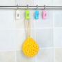 shengyuze Hooks & Hangers 4 Pcs Colorful Windproof Pipe Hanger Clips Laundry Drying Clamps Household Tools for Home - Pink