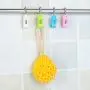 shengyuze Hooks & Hangers 4 Pcs Colorful Windproof Pipe Hanger Clips Laundry Drying Clamps Household Tools for Home - Pink