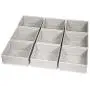DIOMMELL Foldable Cloth Storage Boxes Closet Dresser Drawer Organizer Fabric Baskets Bins Containers Divider with Drawers for Baby Clothes Underwear Bras Socks Clothing,Set of 9 Grey 900 DIOMMELL Foldable Cloth Storage Boxes Closet Dresser Drawer Organizer Fabric Baskets Bins Containers Divider with Drawers for Baby Clothes Underwear Bras Socks Clothing,Set of 9 Grey 900