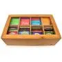 Big Natural Bamboo Tea Boxes Storage Organizer Big Natural Bamboo Tea Boxes Storage Organizer