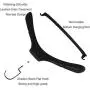 DEDU Plastic Extra Wide Suit Hangers, Pack of 15, Width: 17.7 DEDU Plastic Extra Wide Suit Hangers, Pack of 15, Width: 17.7